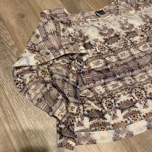 Urban Outfitters Silk Crop Top - Picture 1 of 4